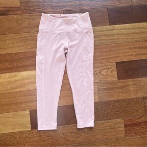 New Victoria’s Secret leggings in light pink- size small